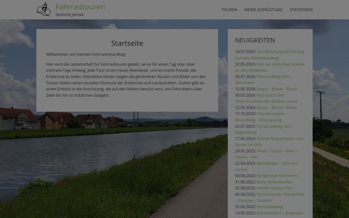 Skærmbillede af dominikjahnke.de