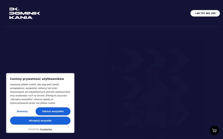 Screenshot von dominikkania.pl