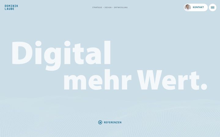 Screenshot of dominiklaube.com