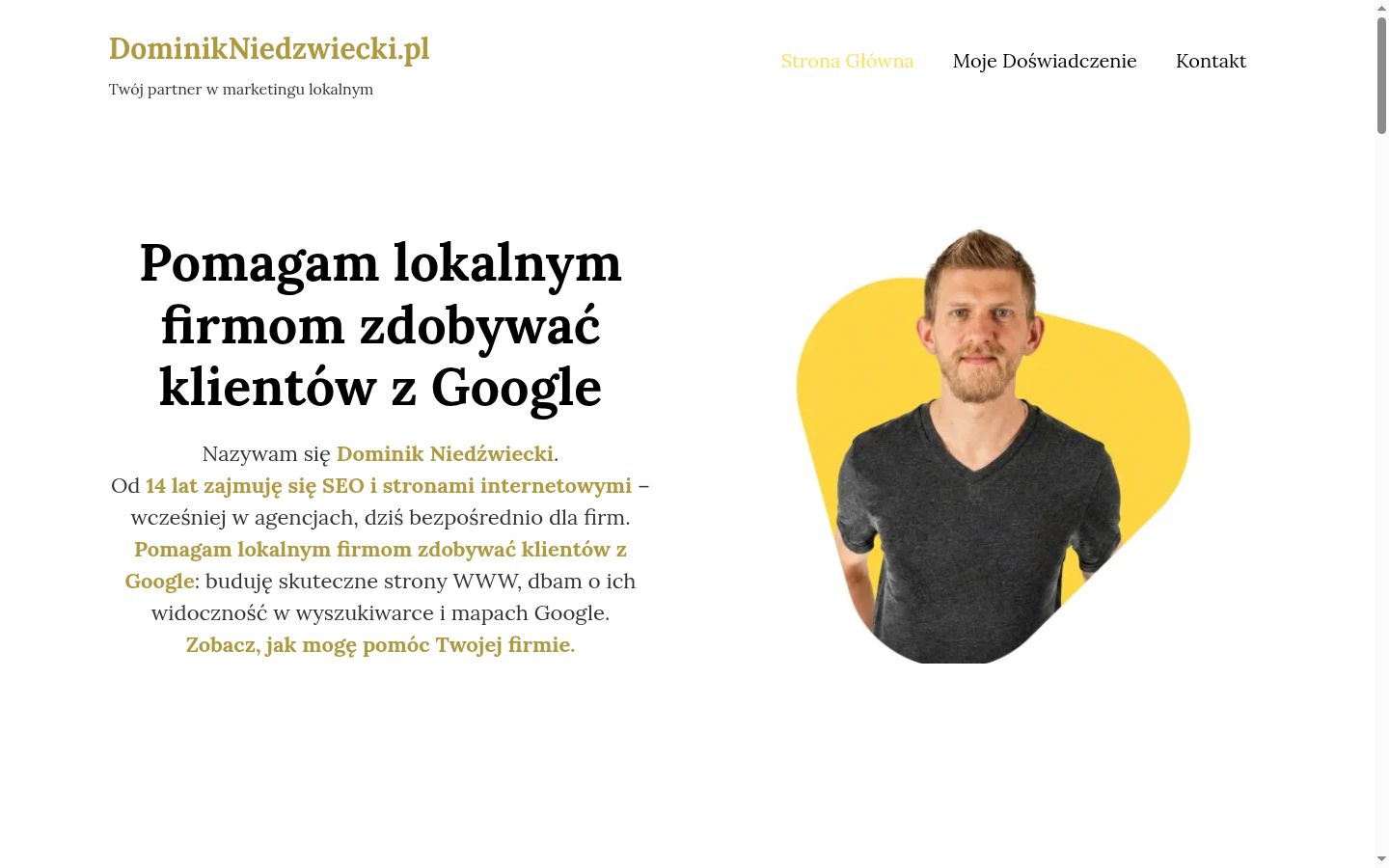 Zrzut ekranu banera zgody wyświetlanego przed jakąkolwiek interakcją