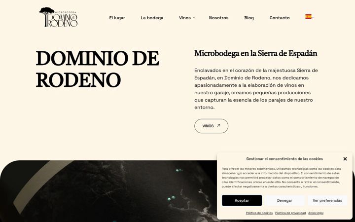 Screenshot of dominioderodeno.com