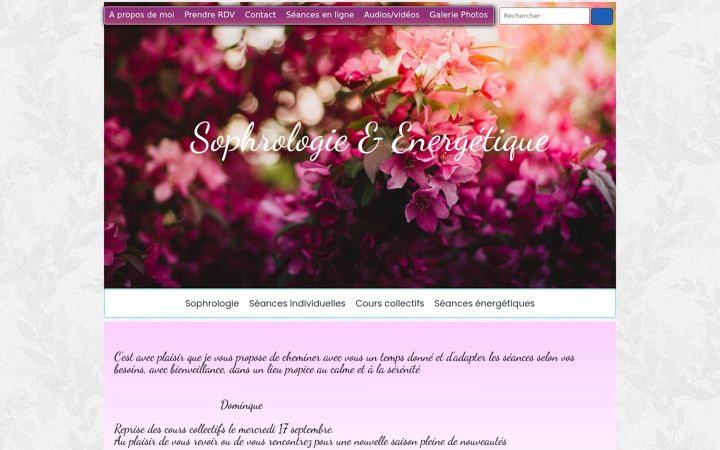 Skärmbild av dominique-charpentier.fr