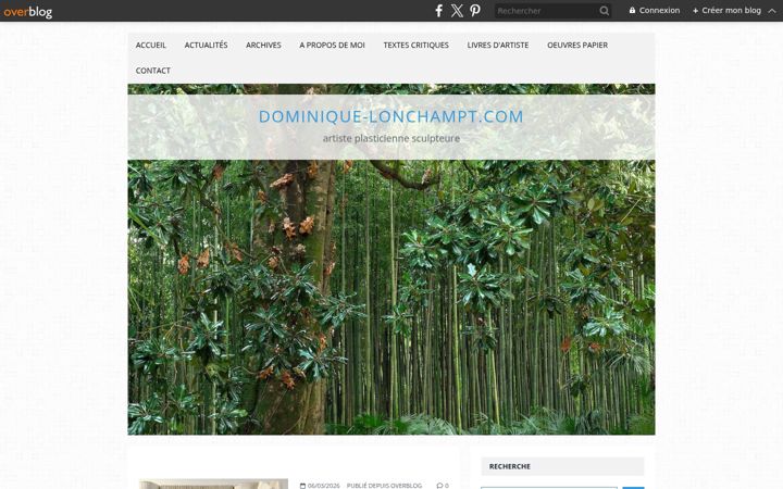 Screenshot of dominique-lonchampt.com