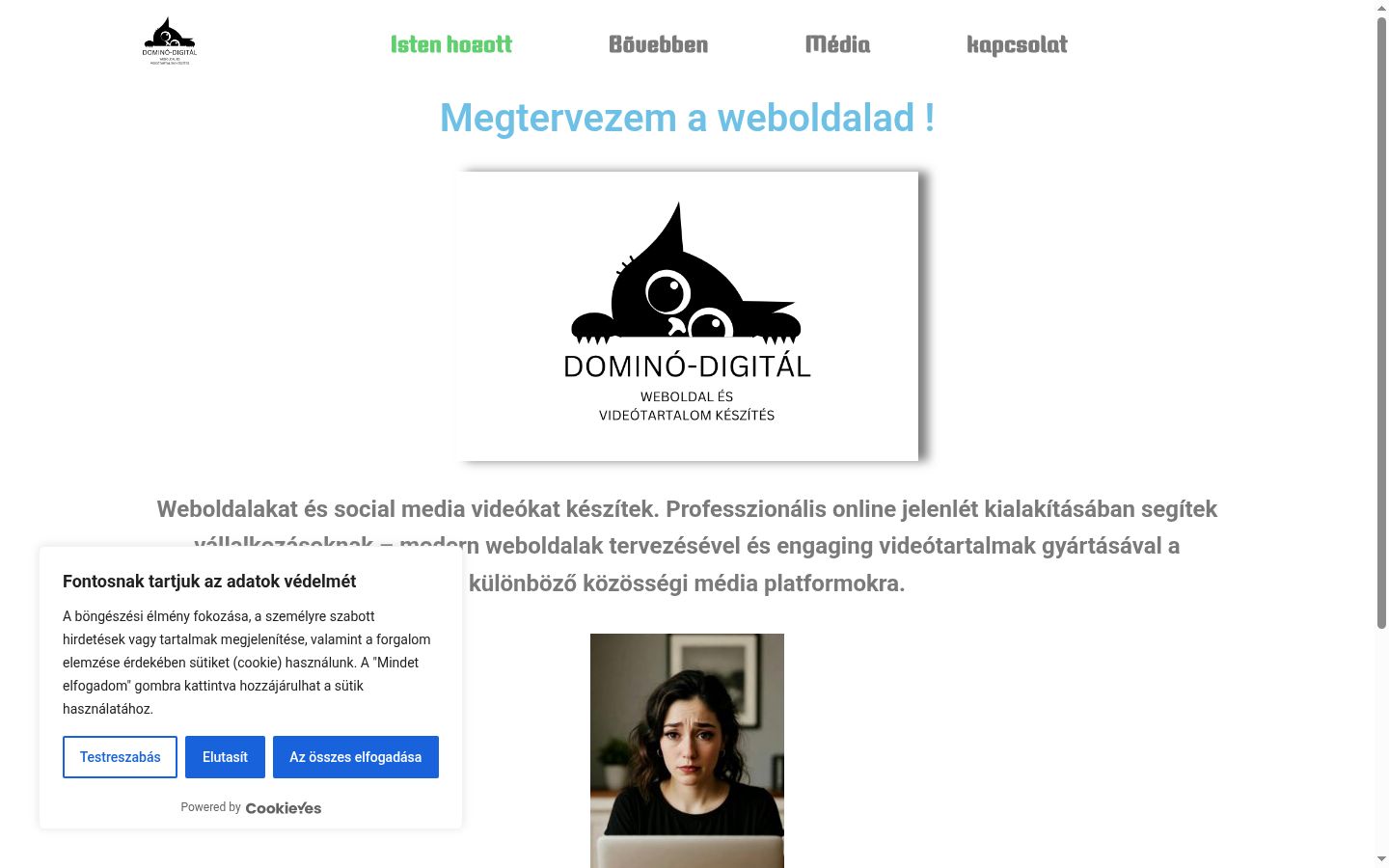 Capture d'écran de la bannière de consentement affichée avant toute interaction