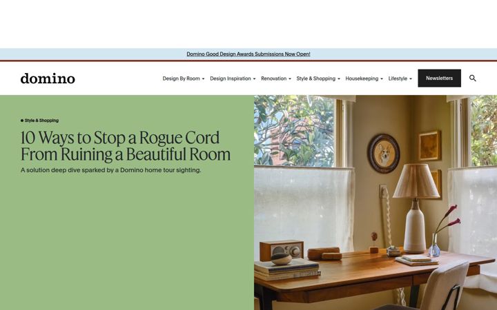 Screenshot of domino.com