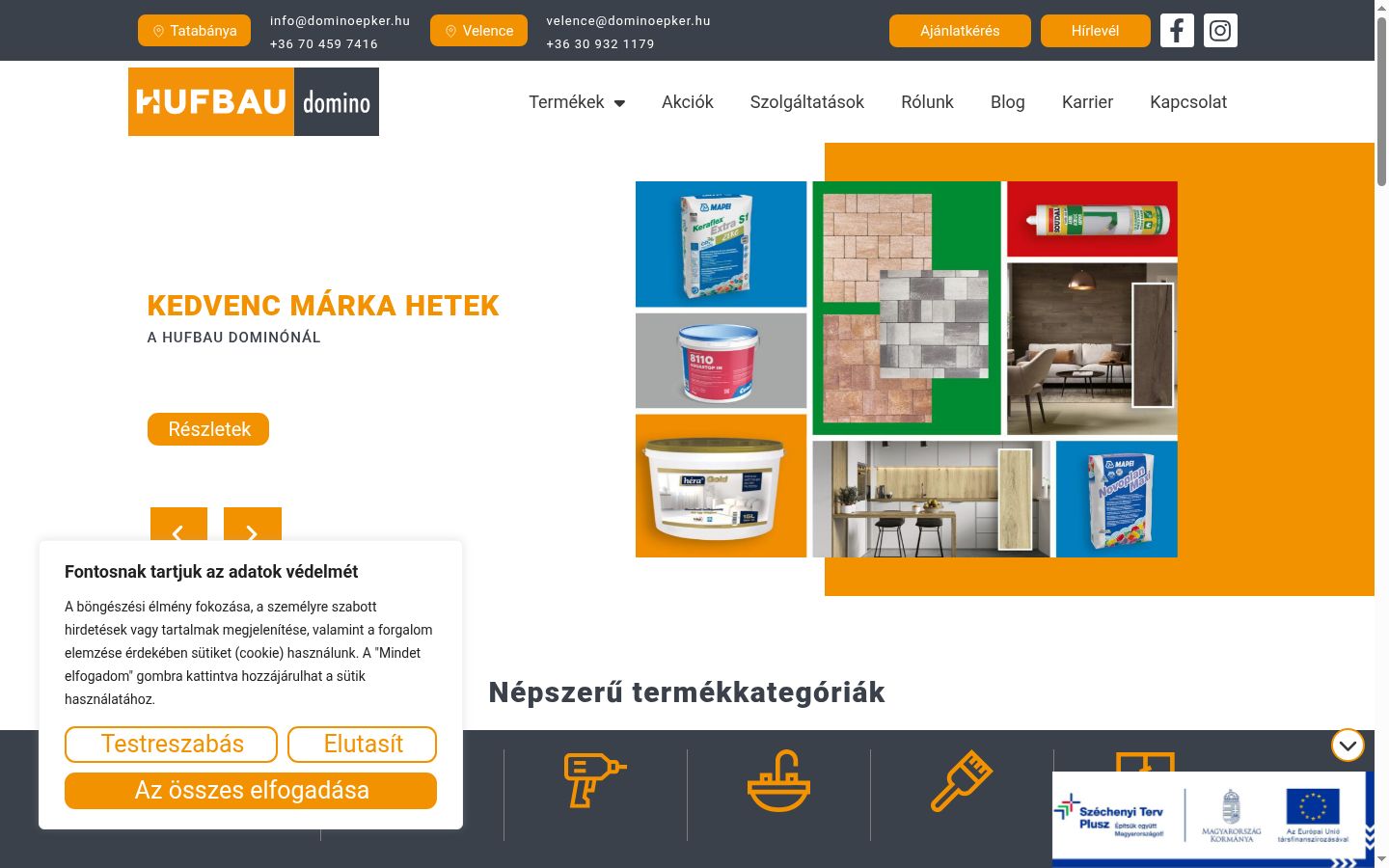 Zrzut ekranu banera zgody wyświetlanego przed jakąkolwiek interakcją