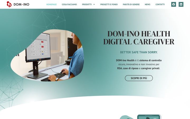 Screenshot of dominolabs.it