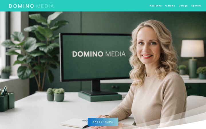Screenshot of dominomedia.hr