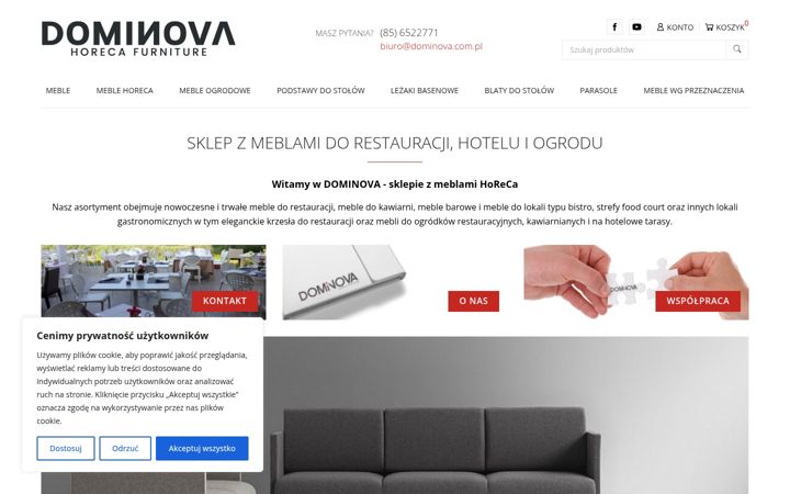 Screenshot von dominova.com.pl