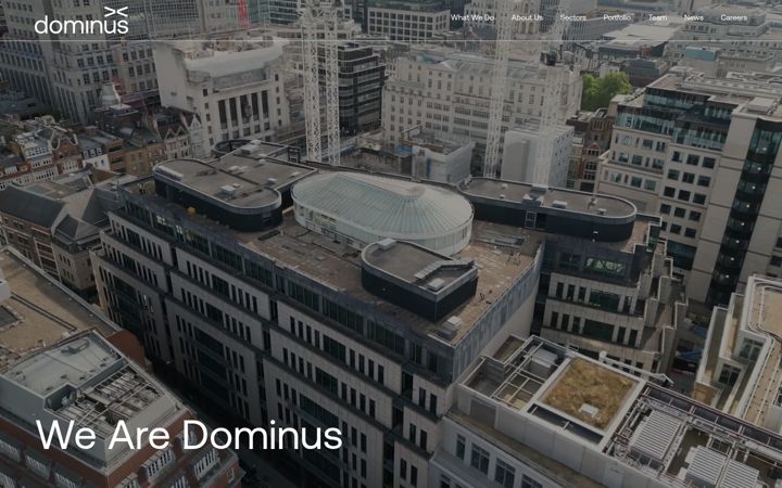 Screenshot of dominusrealestate.co.uk