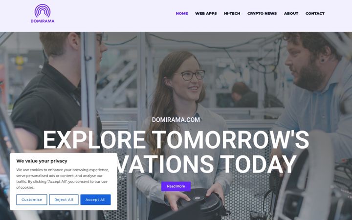 Screenshot of domirama.com