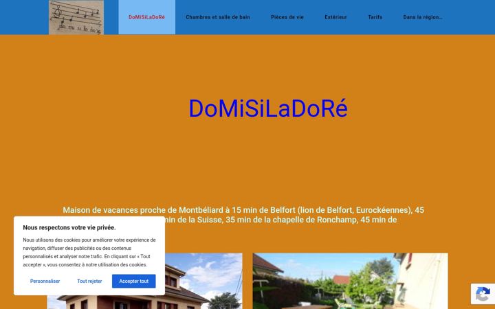 Screenshot of domisiladore-celina.fr