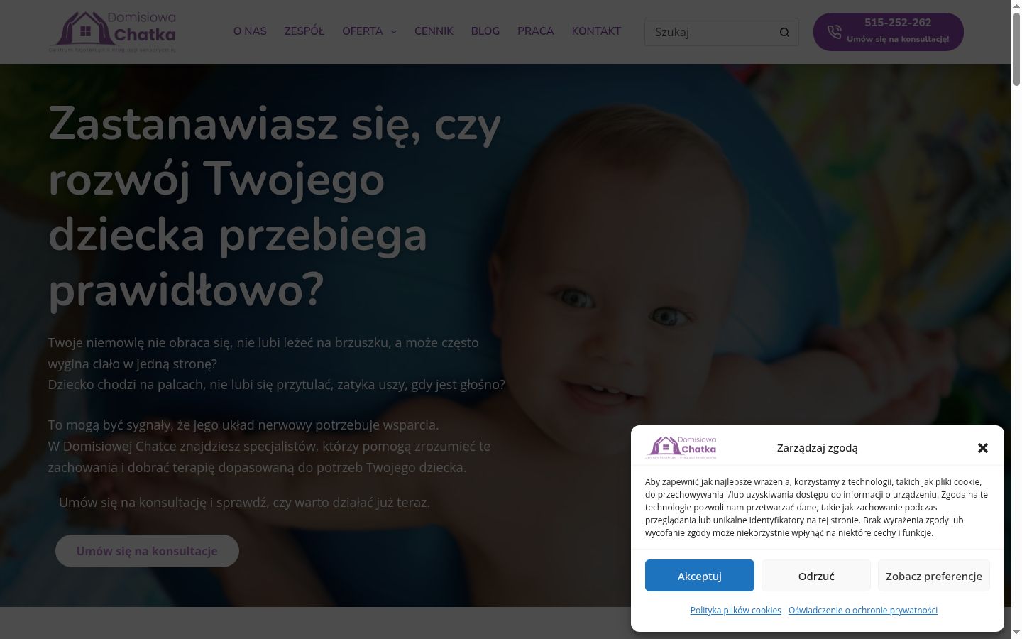 Screenshot van de toestemmingsbanner zoals getoond vóór enige interactie