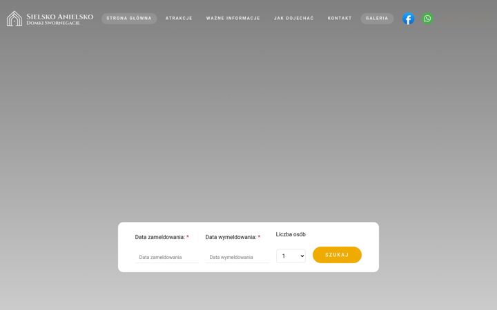 Snímek obrazovky domki-sielskoanielsko.pl