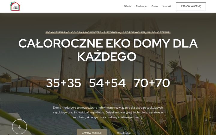 Screenshot van domkidomkipolska.pl