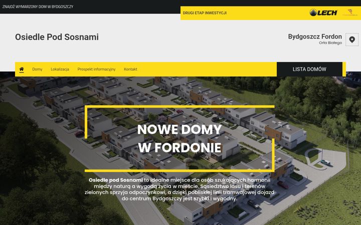 Screenshot van domkifsm.pl