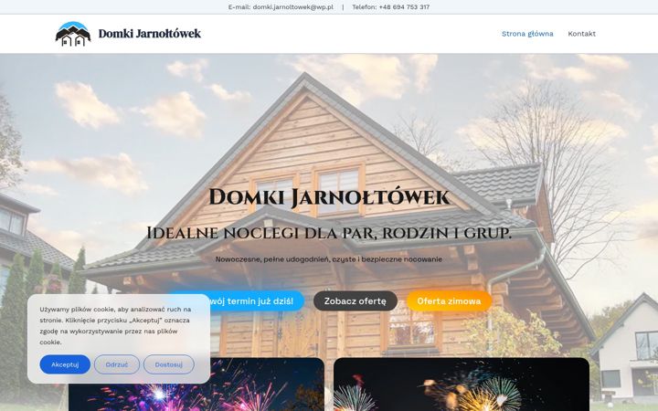Screenshot van domkijarnoltowek.pl