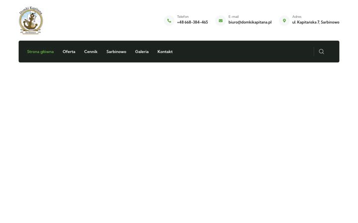 Screenshot van domkikapitana.pl