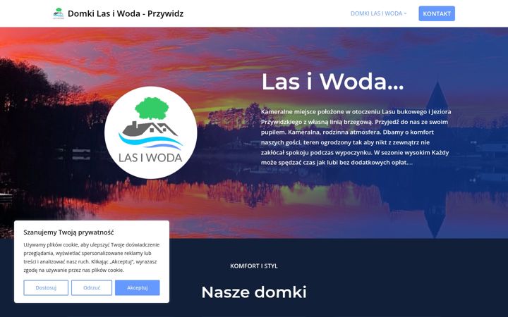 Captura de ecrã de domkilasiwoda.pl