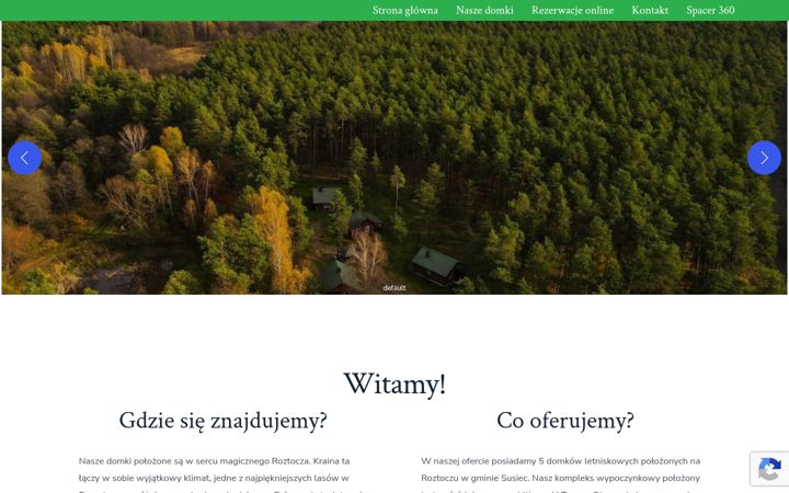 Screenshot of domkinadtanwia.pl
