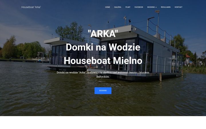 Captură de ecran a domkinawodzie.mielno.pl