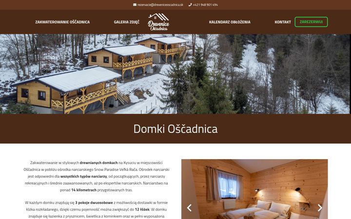 Screenshot του domkioscadnica.pl