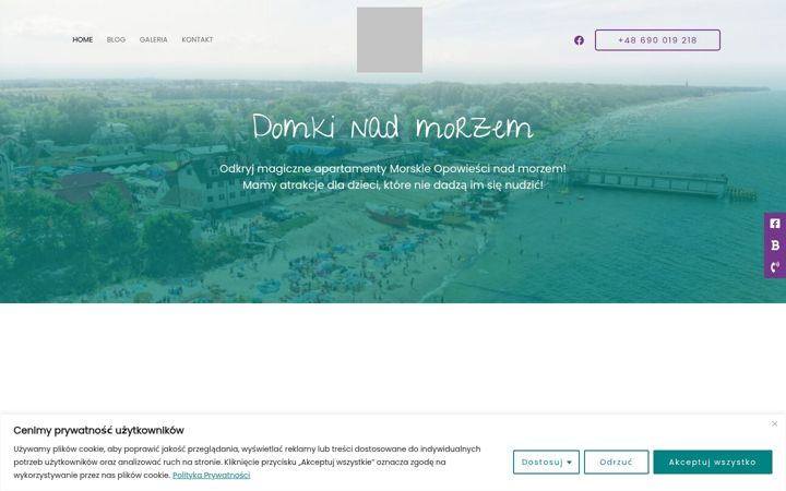 Screenshot di domkiwchlopach.pl