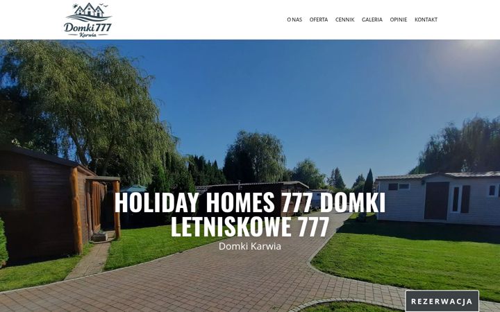 Screenshot di domkiwkarwi.pl