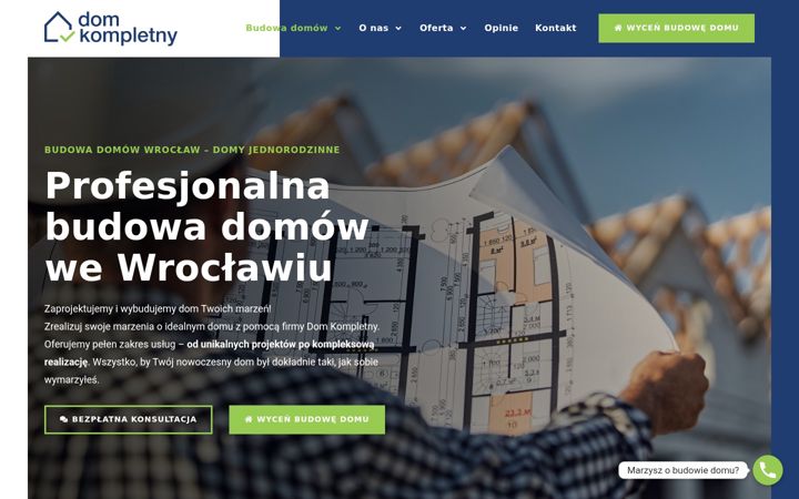 Posnetek zaslona domkompletny.pl
