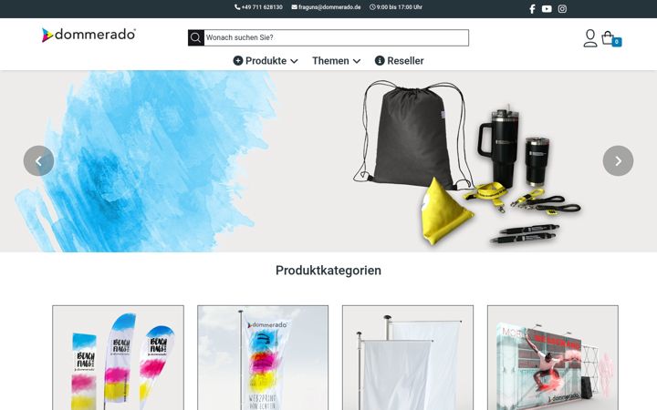 Screenshot of dommerado.de