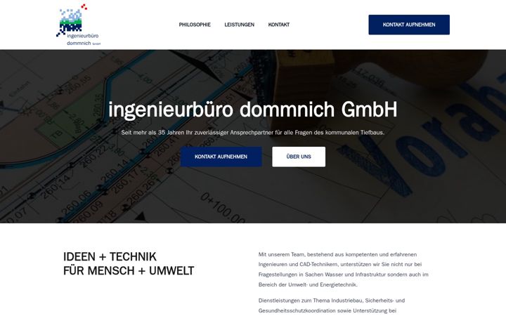 Screenshot of dommnich.de