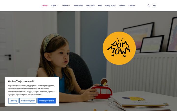 Zrzut ekranu dommowy.com.pl