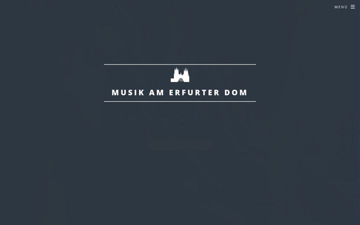 Skærmbillede af dommusik-erfurt.de