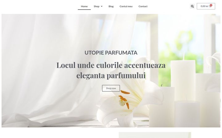 Screenshot of domnitadeceara.ro