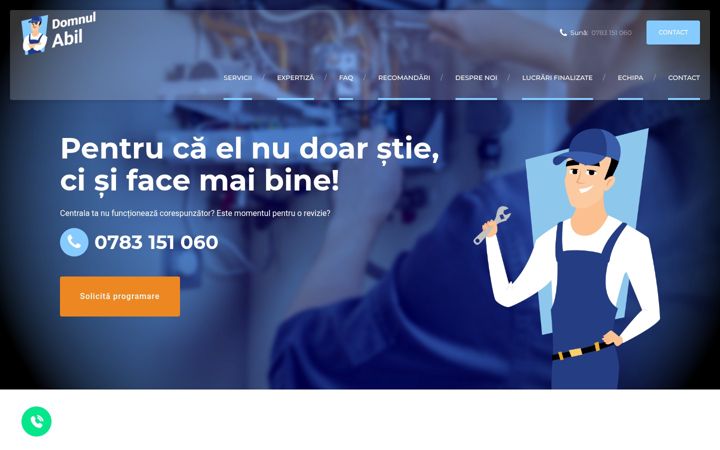 Screenshot of domnulabil.ro