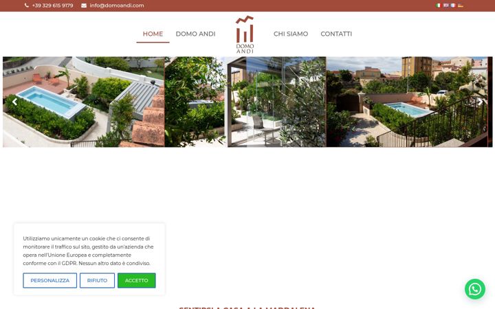 Screenshot of domoandi.com