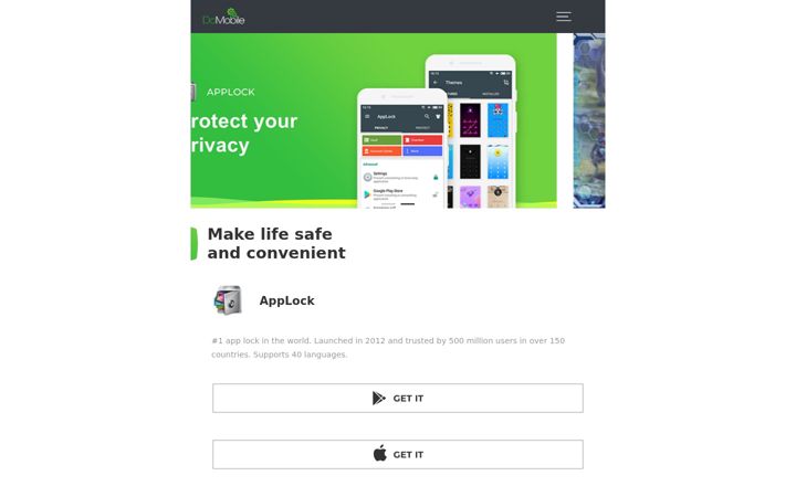 Screenshot of domobile.com