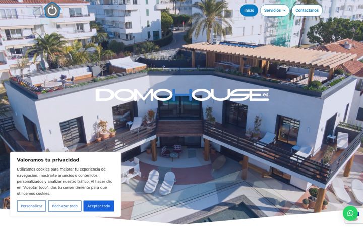 Screenshot of domohouse.es