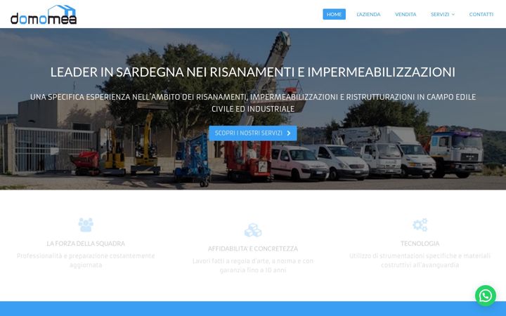 Screenshot van domomea.sardegna.it