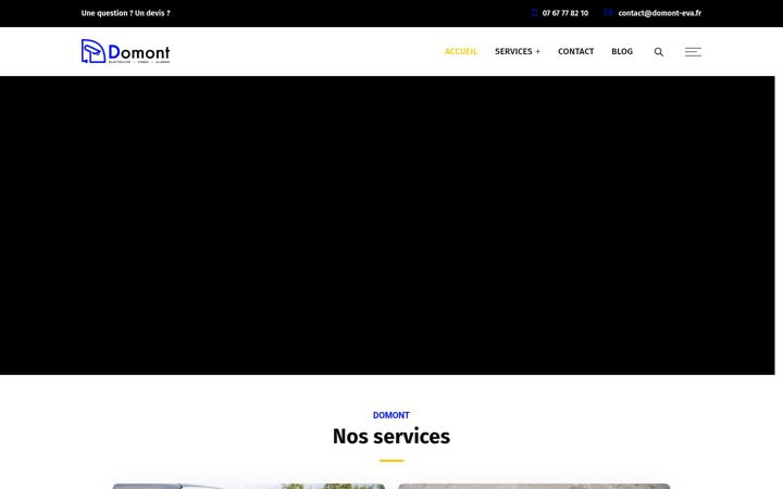 Screenshot ta' domont-eva.fr