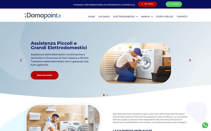 Screenshot van domopoint.it