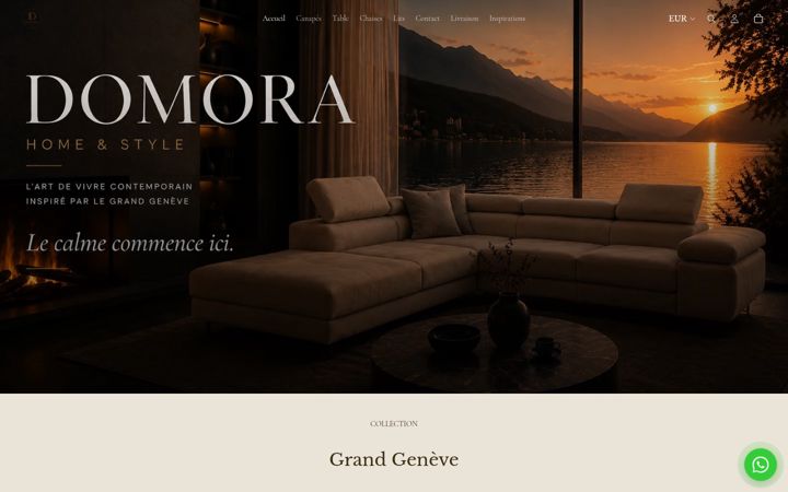 Screenshot of domora-and-co.com