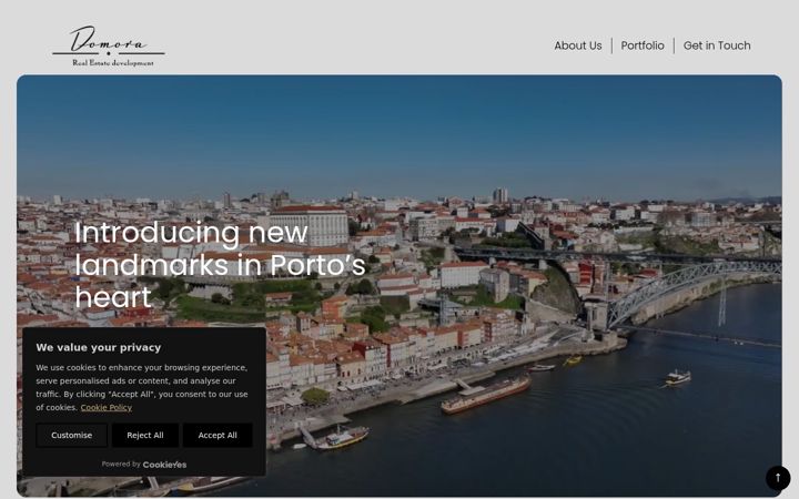 Screenshot of domora-pt.com