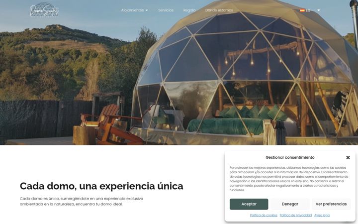 Screenshot of domosuites.com