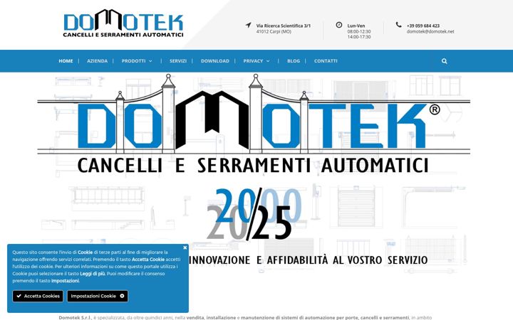 Ekraanipilt saidist domotek.net