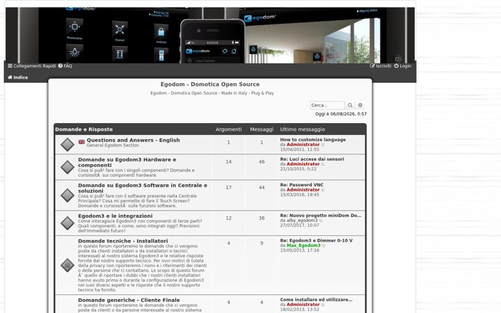 Screenshot of domotica-opensource.com