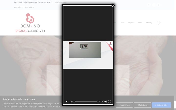 Screenshot of domoticalowcost.it