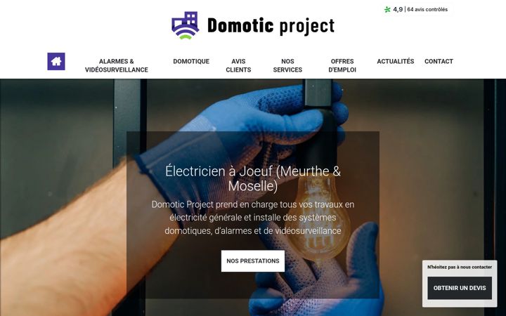 Screenshot ta' domoticproject-avis.fr