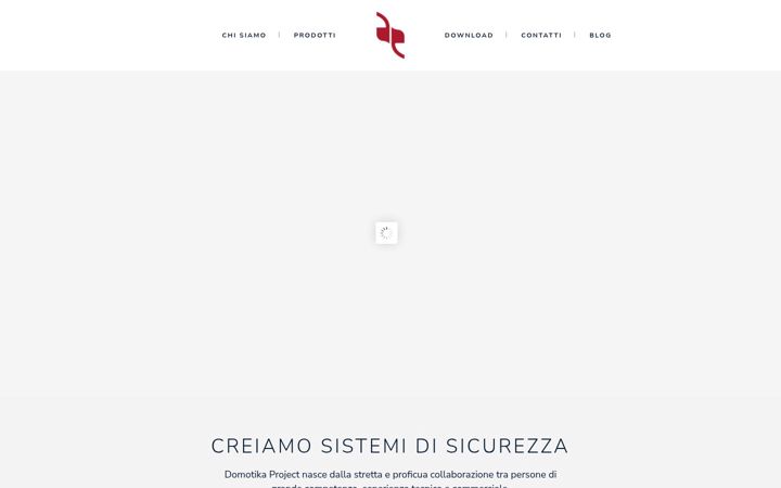 Screenshot of domotikaproject.it