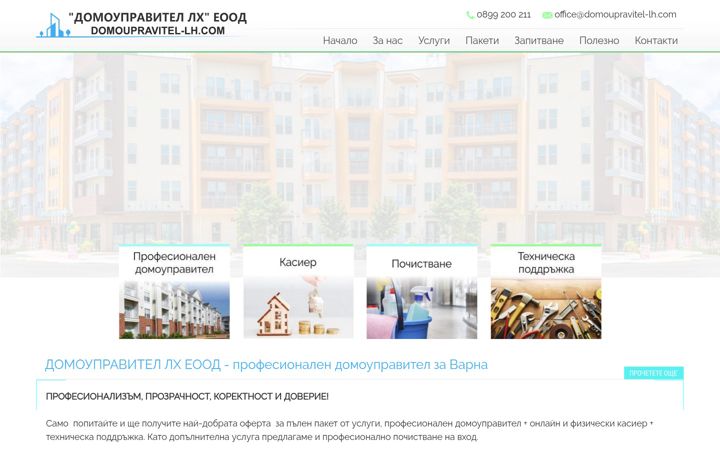 Screenshot of domoupravitel-lh.com